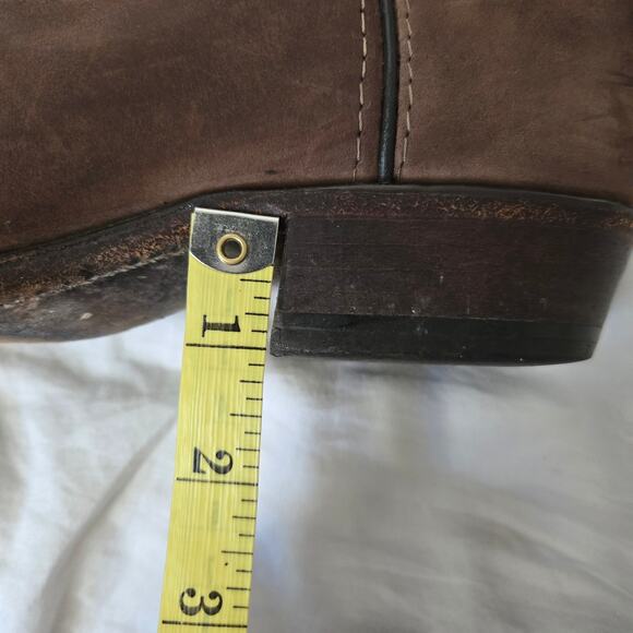 Dan Post Womens Boots Two-Tone Leather Suede Size 8M Western Pointed Toe *read* - Picture 13 of 15